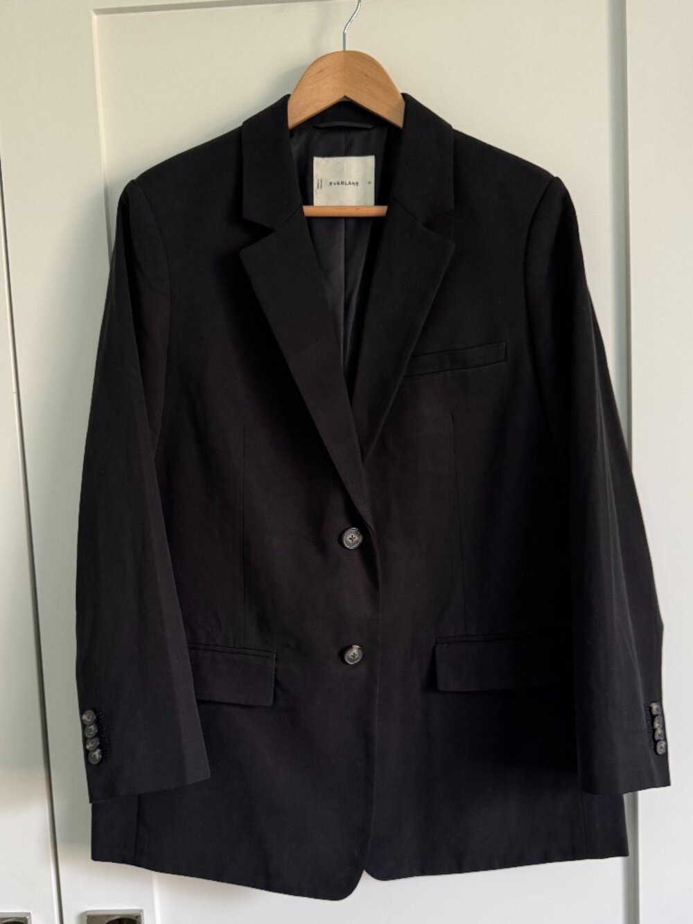 Everlane black blazer size 10
